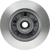 Silver 18A1195A Front Disc Brake Rotor and Hub Assembly