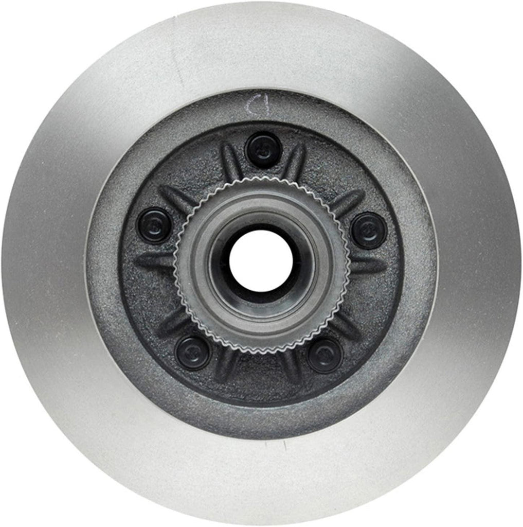 Silver 18A1195A Front Disc Brake Rotor and Hub Assembly