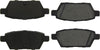 Centric C-Tek Ceramic Replacement Rear Disc Brake Pad Set for Select Nissan Model Years (103.09050)