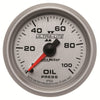 2-1/16 in. OIL PRESSURE 0-100 PSI ULTRA-LITE II - greatparts