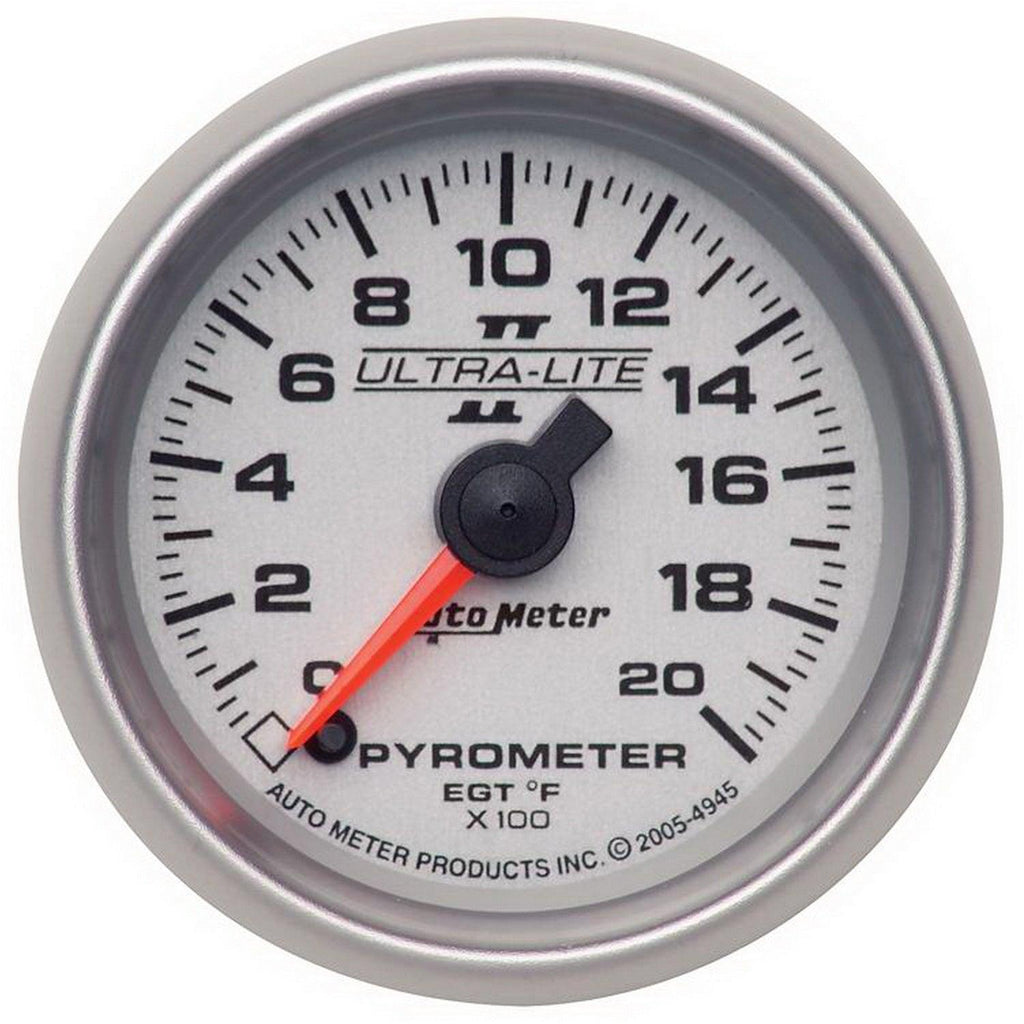 2-1/16 in. PYROMETER 0-2000 Fahrenheit ULTRA-LITE II - greatparts