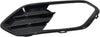 Fog Lamp Molding Compatible with 2017-2019 Ford Escape Painted-Black(Gloss Black) Passenger Side