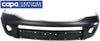 Front Bumper Cover Compatible with 2006-2008 Dodge Ram 1500, Fits 2006-2009 Dodge Ram 2500 Primed, with License Plate Provision and Fog Light Holes CAPA