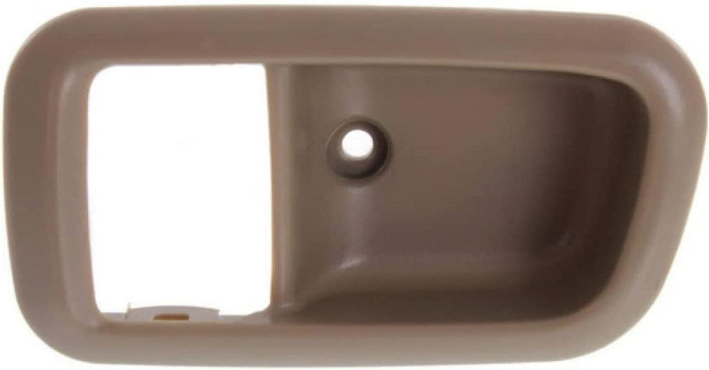 Compatible with Toyota Tundra Door Handle Trim 2000-2006 Driver Side | Rear | inside | Brown | Extended Cab Pick up | 692980C010E0