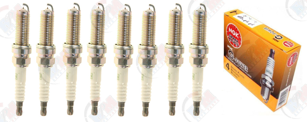 NGK G-POWER "PLATINUM" Spark Plugs (Set of 8) for 2018 Nissan NV2500 NV3500 5.6L