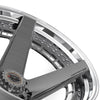 24x14 4PLAY Wheel for GM-Ford-Dodge-Hummer 4PF5 Polished Barrel w/Tinted Clear C - greatparts