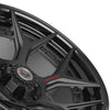 22x10 4PLAY Wheel for GM-Ford-Lincoln-Nissan-Toyota 4PF6 Gloss Black Barrel w/Ma - greatparts