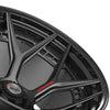 24x14 4PLAY Wheel for GM-Ford-Lincoln-Nissan-Toyota 4PF6 Gloss Black Barrel w/Ma - greatparts