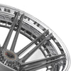 24x14 4PLAY Wheel for Chevy-GMC 4PF8 Polished Barrel w/Tinted Clear Center Rim - greatparts