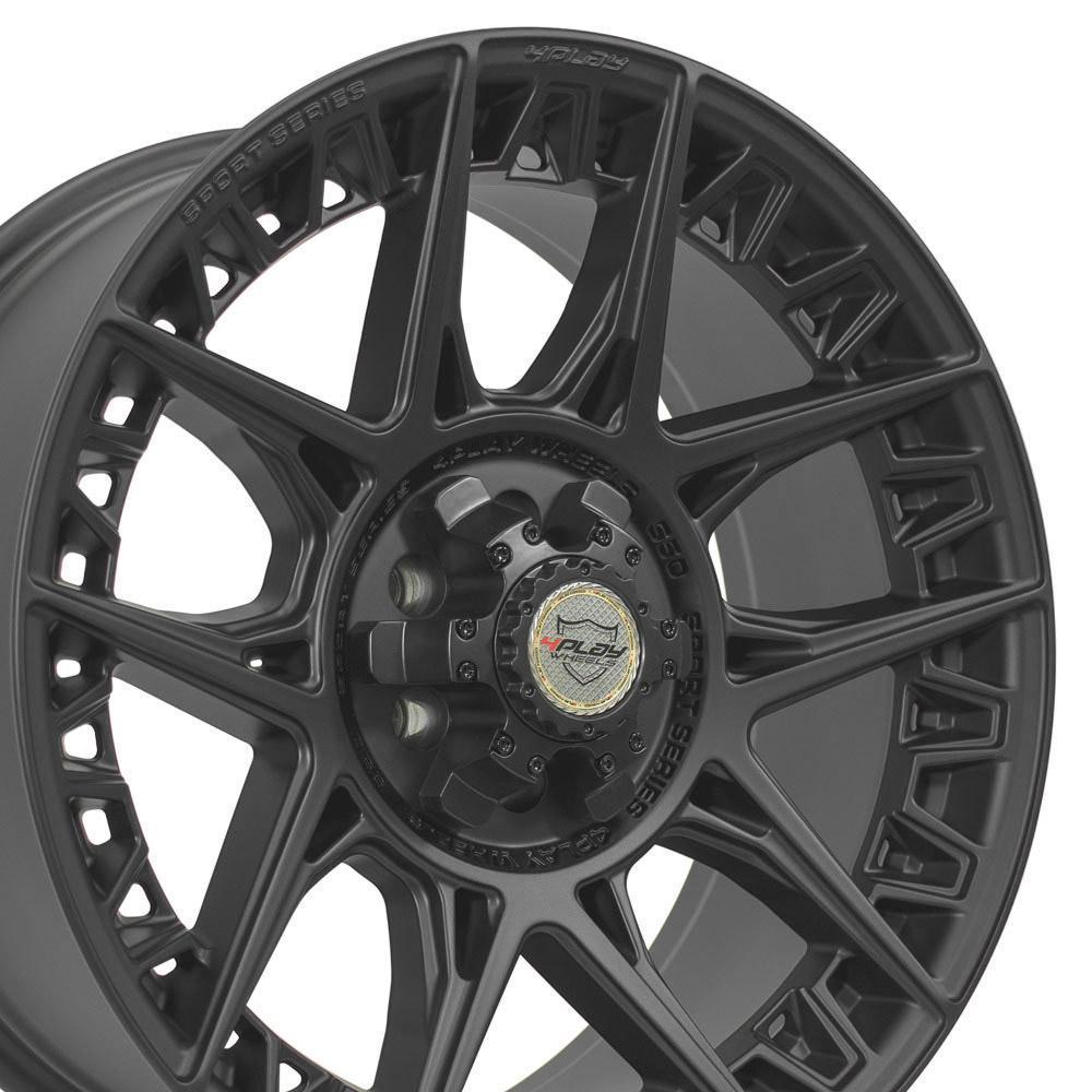 20x9 4PLAY Wheel for Colorado-Canyon 4PS50 Satin Black Rim - greatparts