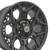 20x9 4PLAY Wheel for Colorado-Canyon 4PS60 Satin Black Rim - greatparts