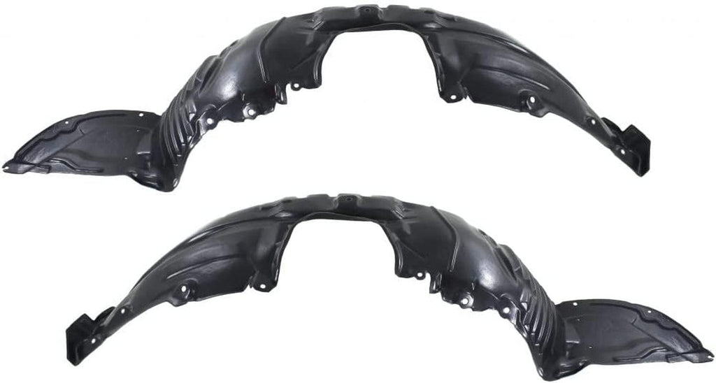 For Mazda 3 Sport Splash Guard/Fender Liner 2010 11 12 2013 Driver and Passenger Side Pair/Set | Front | 2.5L Engine | GT/GS | MA1248139 + MA1249139 | BFD156140 + BFD156130