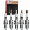 5 Pc Champion Iridium Spark Plugs Compatible with Volvo XC70 2.5L L5 2003-2007