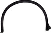 Fender Trim Compatible with 2015-2021 Nissan Murano Textured Black Rear, Driver Side