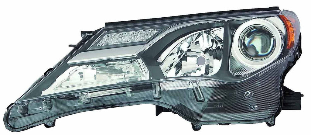 Depo Headlight Lens Housing for 13-15 RAV4 312-11D5R-USD2