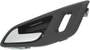 for Ford Escape Interior Door Handle Front, Driver Side Black Bezel W/Silver Lever (2013 14 15 2017) | Trim: SE