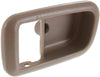 Compatible with Toyota Tundra Door Handle Trim 2000-2006 Driver Side | Rear | inside | Brown | Extended Cab Pick up | 692980C010E0