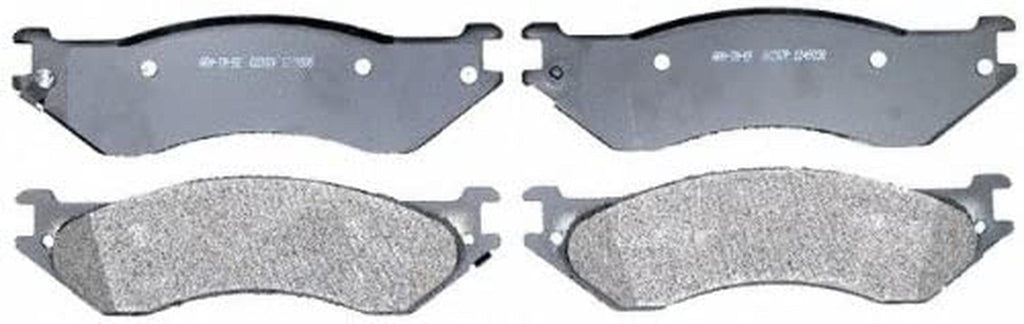 14D702AM Advantage Semi-Metallic Rear Disc Brake Pad Set with Wear Sensor