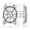 Engine Cooling Fan Fits 2008 Hyundai Santa Fe