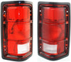 For 1988-1996 Dodge Dakota Pair Rear Tail Lights Driver and Passenger Side Assembly Unit CH2800111 Ch2801111-Replaces 55076439 55076438