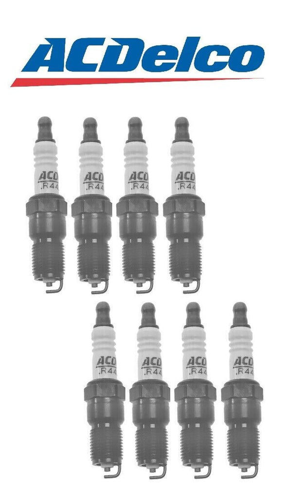 Set of 8 Spark Plugs Pre-Gapped .060 Acdelco for Caddy GMC K3500 Chevy C1500 V8