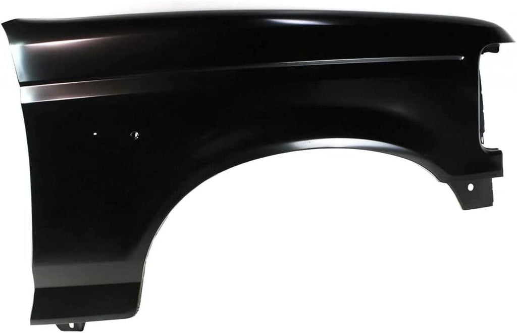 For Ford F Super Duty 1992 93 94 95 96 1997 Front Fender Passenger Side | Replacement for F2TZ16005A, FO1241136 | Trim: Custom