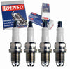 4 Pc DENSO Spark Plugs Compatible with Toyota RAV4 2.0L L4 1998-2000