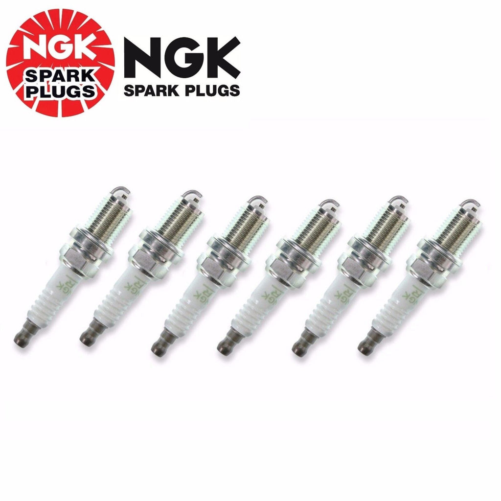 6 X NGK V Power Resistor Spark Plugs 6962 BKR6E (FOR BMW Isuzu Jaguar Audi)