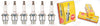 NGK BU8H "NICKEL" Spark Plugs 6431 (Set of 6)