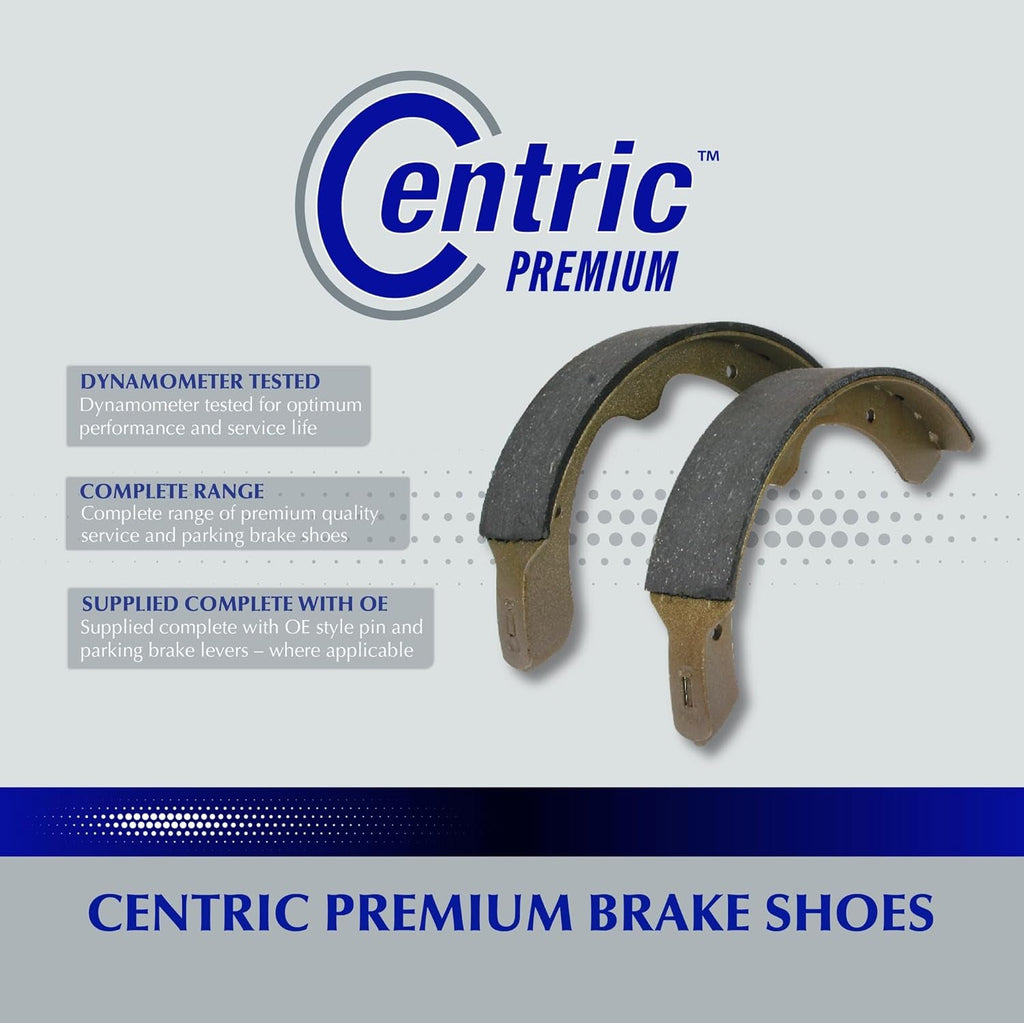 Centric 111.09130 Premium Disc Brake Shoes Set for Select Honda Model Years