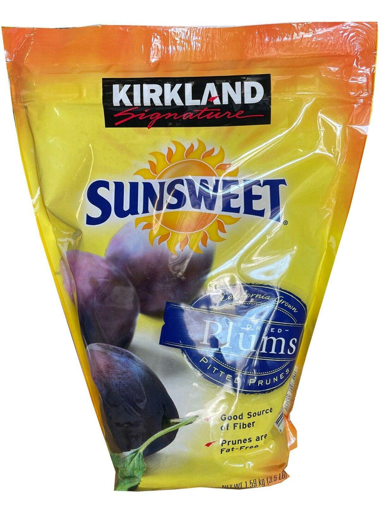 🔥 Kirkland Signature Sunsweet Whole Dried Plums, 3.5 Lbs 🔥