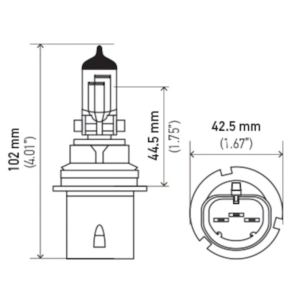 Headlight Bulb for Venture, Montana, Silhouette, Ram 1500 Van+More H71071392