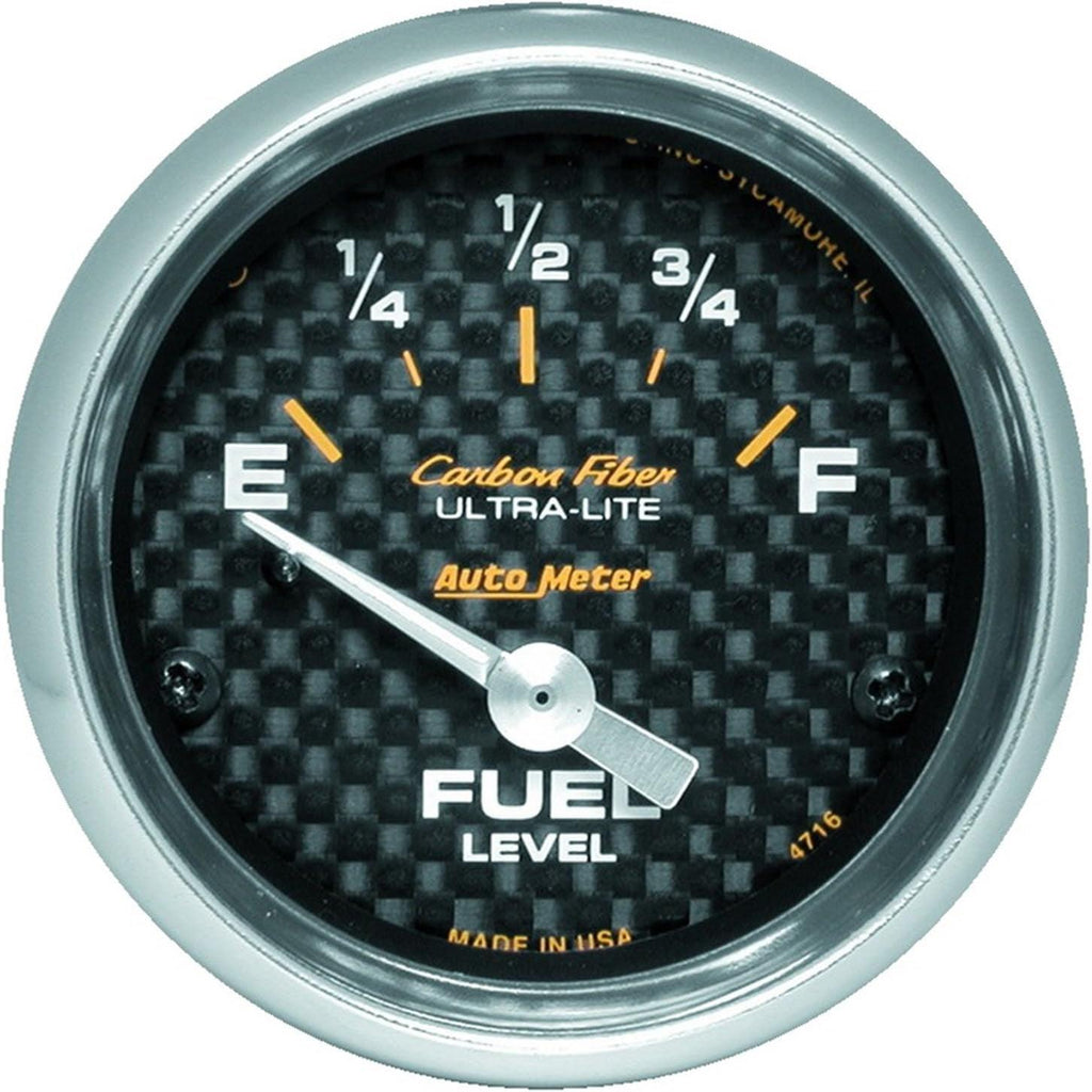 4716 Carbon Fiber Electric Fuel Level Gauge