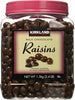 Kirkland Signature Milk Chocolate Covered Raisins 3.4 Lb