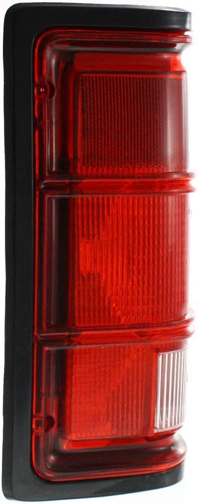 Compatible with Dodge W150/W250/W350/D150/D250/D350/Ramcharger Tail Light Assembly 1988 89 90 91 92 1993 Passenger Side W/Black Trim CH2801114 | 55054788