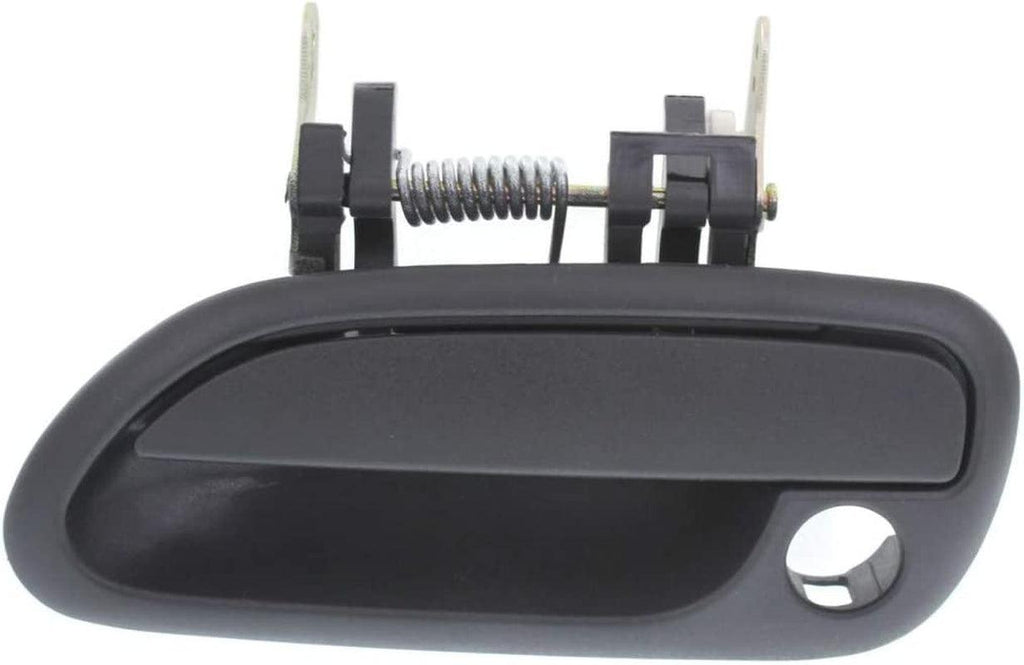 for Subaru Outback Exterior Door Handle Front, Driver Side Textured Black (2000-2004) | with Key Hole | Trim:All Submodels | SU1310103 | 61021AE19ANN