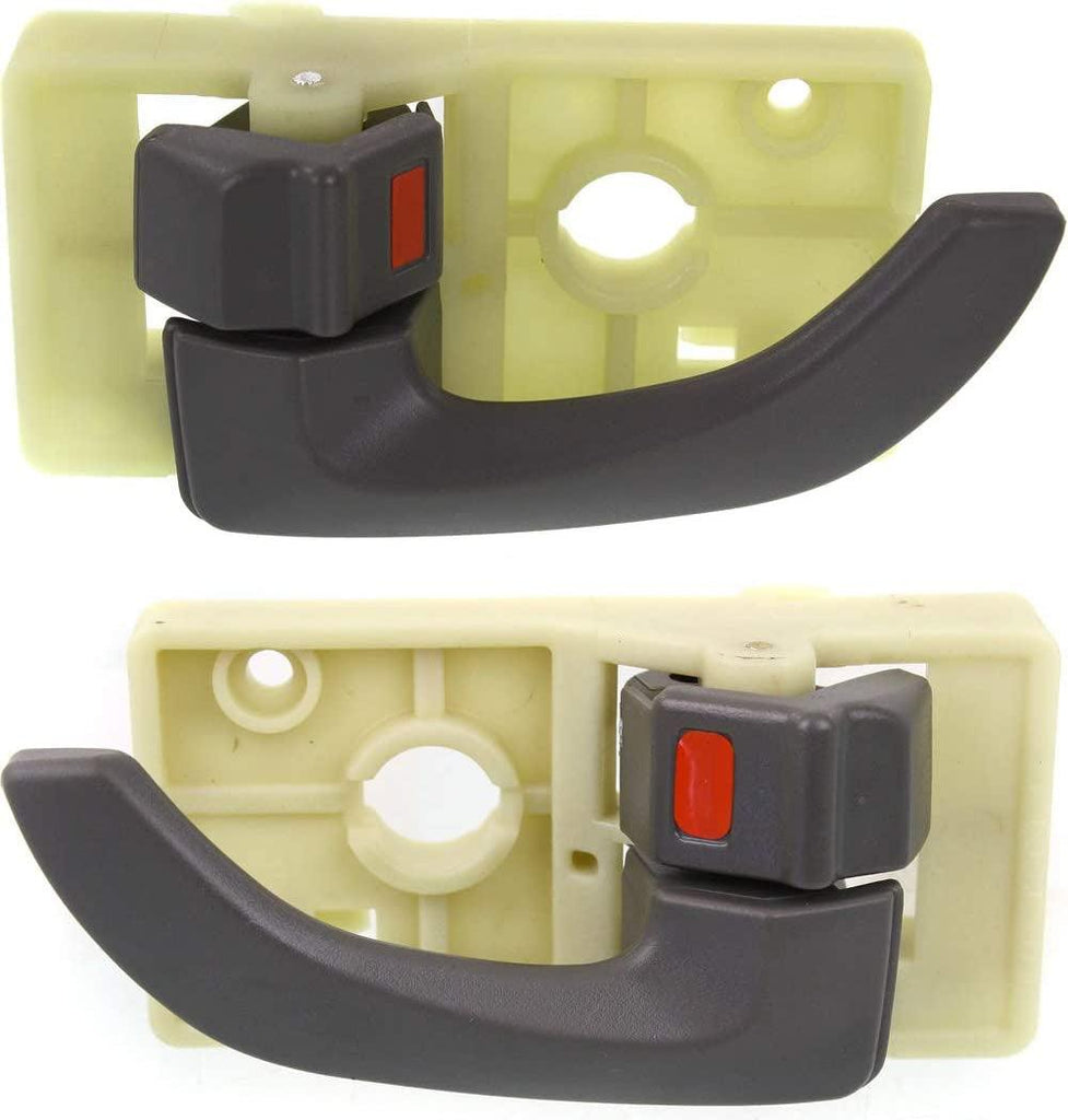 Front or Rear, Driver and Passenger Side Interior Door Handle Set of 2 Compatible with 2005-2009 Hyundai Tucson