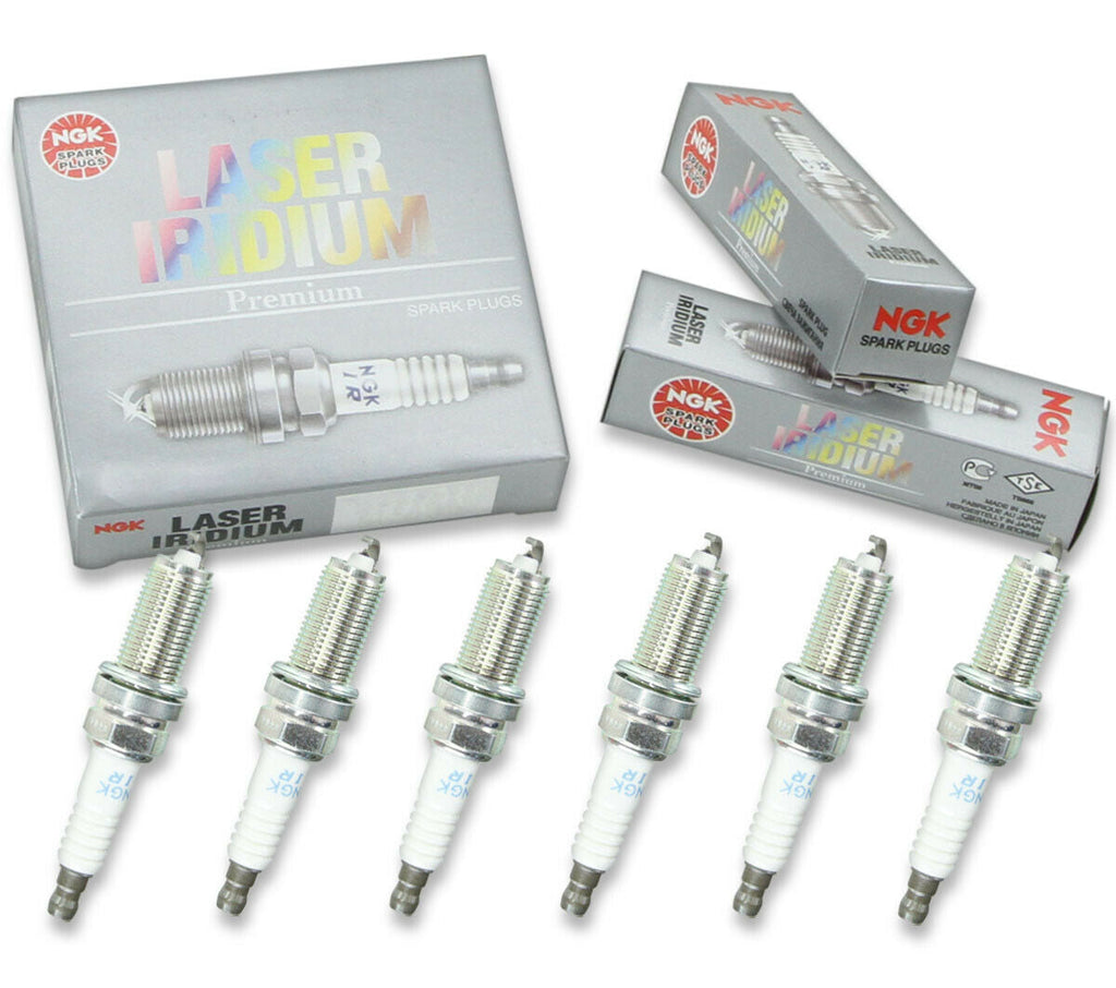 NGK SPARK PLUG 4904 ILFR6T11 LASER IRIDIUM POWER 6-PEICES ( for TOYOTA )