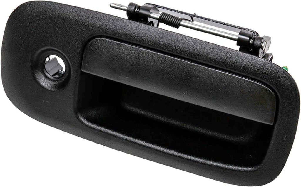 23473841 Passenger Side Intermediate Side Exterior Door Handle , Black