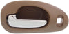 Compatible with Chrysler Concorde Interior Door Handle 1998-2004 Driver Side Front Beige Bezel with Chrome Lever | with Door Lock Hole | Trim:All Submodels