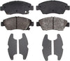 Gold 17D948M Semi-Metallic Front Disc Brake Pad Set