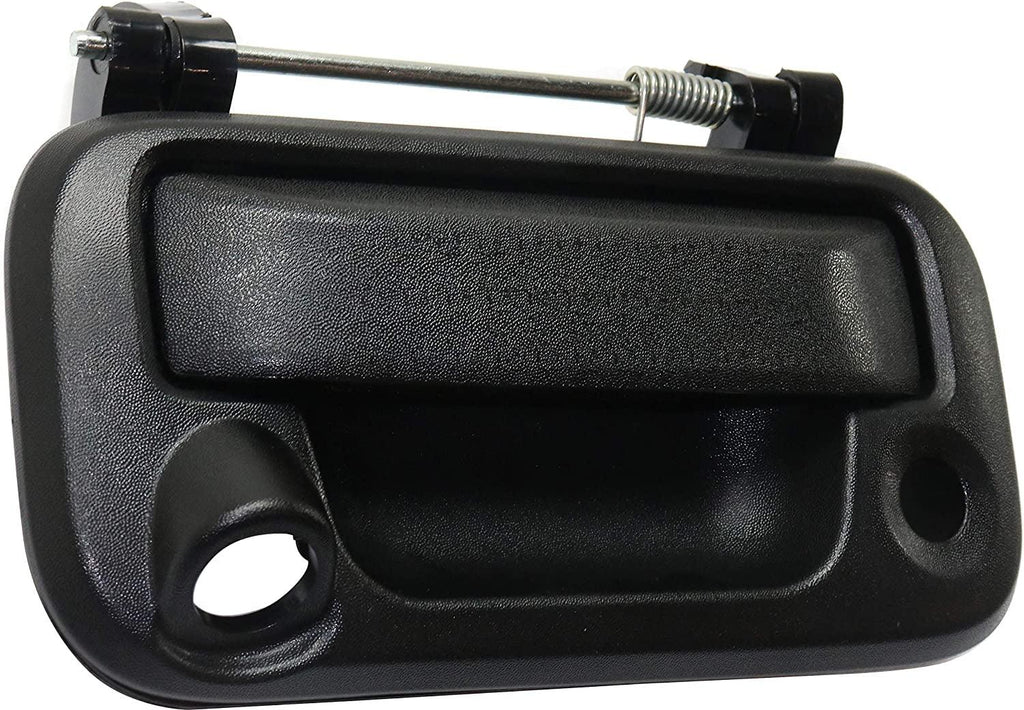 Tailgate Handle Compatible with 2007-2010 Ford Explorer Sport Trac, Fits 2006-2008 Lincoln Mark LT, Fits 2004-2014 Ford F-150 Textured Black Old Body Style Exterior