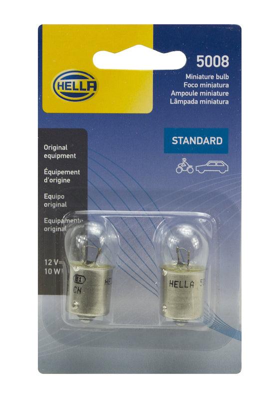 HELLA 5008TB Standard Series Incandescent Miniature Light Bulb - greatparts