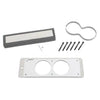 GAUGE CAGE DUAL 2-5/8 in. SILVER MUSTANG 87-93 FOX - greatparts