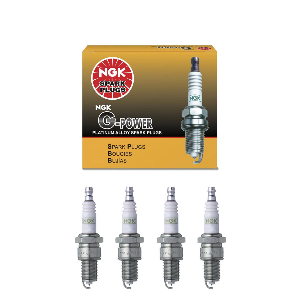 NGK G-Power Platinum Spark Plug Set 4PCS. 7082 BPR5EGP