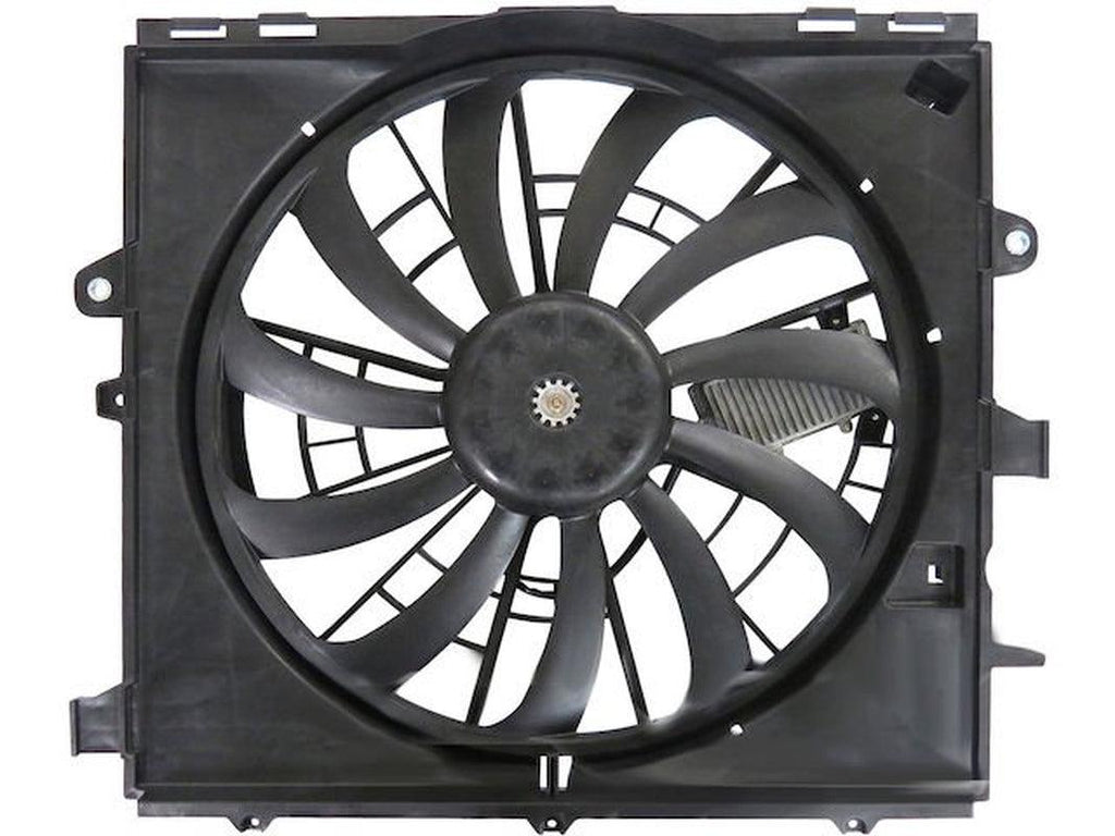 Radiator Fan Assembly - Compatible with 2013 - 2015 Cadillac ATS 2014