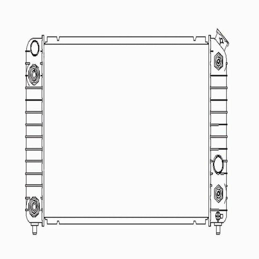 Radiator Fits 1970 Pontiac Tempest