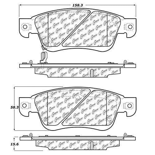 Centric 105.12870 Brake Pad - greatparts