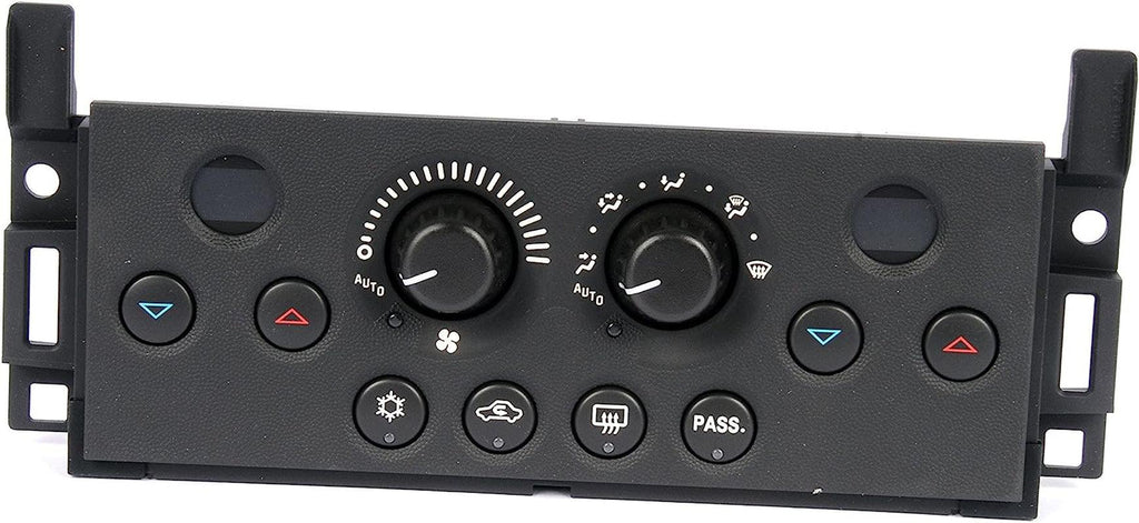 15-73796 GM Original Equipment Heating and Air Conditioning Control Panel with Rear Window Defogger Switch