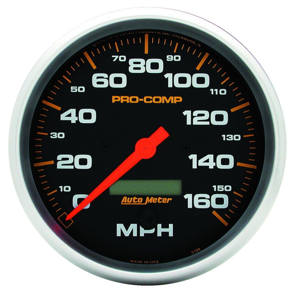 5 in. SPEEDOMETER 0-160 MPH PRO-COMP - greatparts